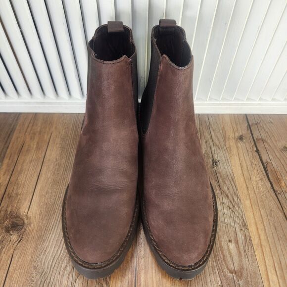 Thursday Boot Company Legend Chelsea Boots Womens Size 8 Truffle Nubuck Ankle - Picture 9 of 10